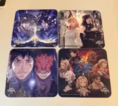 ファイナルファンタジー14 エオルゼアカフェ コースター 4種セット