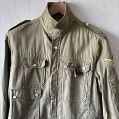ZARA MAN ミリタリーシャツ /オリーブグリーン