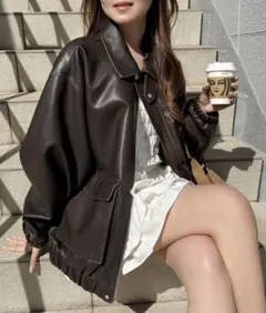 2025年最新】one after another NICE CLAUP レザージャケット