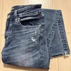 AZUL スキニー　ダメージジーンズ