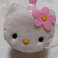 レア☆サンリオ☆フラワーキティ耳あて イヤーマフラー 子供～大人 70年代