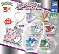 ポケモン 30周年 メタルチャームマスコット ルギア カイオーガ