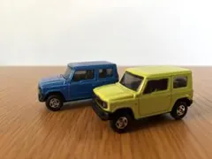 トミカ No.14 スズキ ジムニー 初回限定版 青 通常盤 黄 2台セット