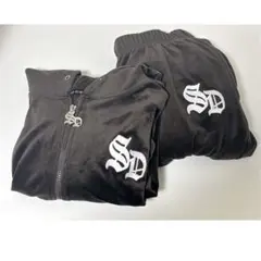 ベロアセットアップ パーカー パンツ