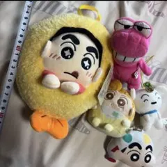 クレヨンしんちゃん ぬいぐるみ シロ しんちゃん ひまわり マスコット