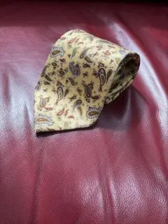 CLAUDIO VALENTINO ペイズリー柄ネクタイ