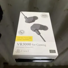 final vr3000 for Gaming ゲーミングイヤホン