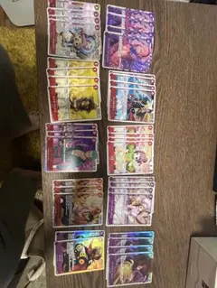 ワンピース カード　赤紫ローデッキパーツ