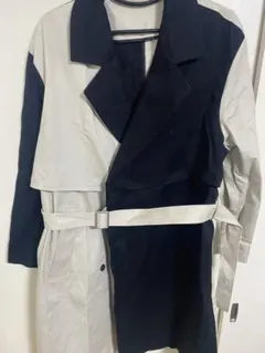 ZARA バイカラー トレンチコート Lサイズのサムネイル