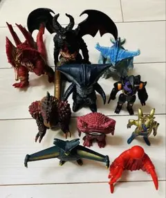 ゴジラHGX HG まとめのみ デストロイアパーツコンプ完全体メカ 