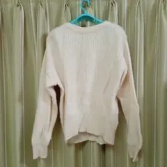 URBAN RESEARCH DOORS アイボリー セーター