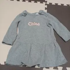 Chloé グレー 長袖 ワンピース 3歳