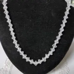 美品】4℃ 三日月 シルバーネックレス アクアマリン - メルカリ