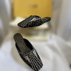 FENDI ズッカ ミュール サンダル FENDI フェンディ サンダル ミュール ズッカ - メルカリ