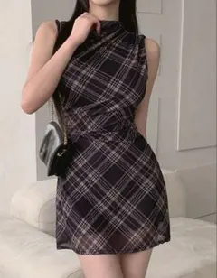 SHEIN dazy ワンピース　チェック