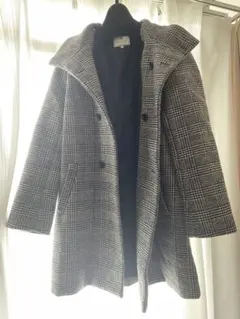 ROPE PICNIC グレンチェック チェスターコート