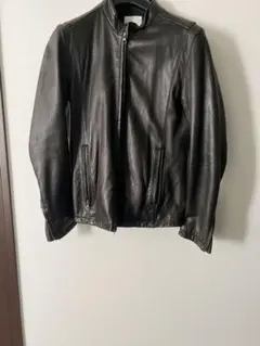 【STUDIOUS】羊革 ラムレザー シングルライダース