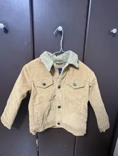 GapKids コーデュロイ ボアジャケット XSのサムネイル