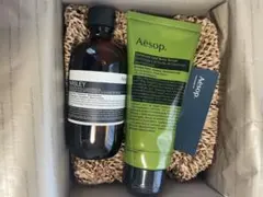 Aesop パセリフェイシャルクレンジングオイル & ゼラニウムボディソープ