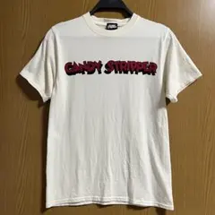 CANDY STRIPPER 半袖Tシャツ ホワイト Mサイズのサムネイル