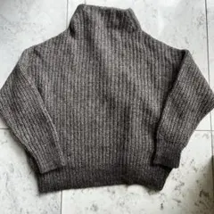 美品 ドゥーズィエムクラス ローレン マヌージアン クルーネックニット アルパカ