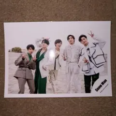 Snow Man 向井康二 宮舘涼太 阿部亮平 岩本照 目黒蓮 公式写真