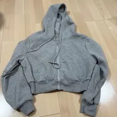 SHEIN グレー パーカー S