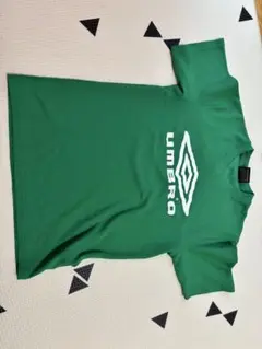 UMBRO 緑 Tシャツ ロゴ入り