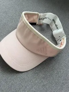 adidas ピンク バイザー サイズ調整可能