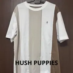 新品タグ付　ハッシュパピーTシャツsizeＬ　HUSH PUPPIES ボーダー