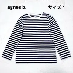 アニエス・ベー ボーダー カットソー T3 美品 - メルカリ