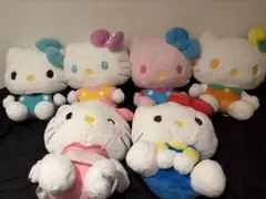 ‼️(新品)‼️特大ハローキティ ぬいぐるみ 6体セット
