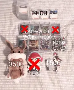 ポケモンカード ぬいぐるみ アクリルスタンド セット　ボタンのサムネイル