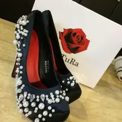 DaTuRa ビジューヒール