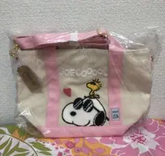 SNOOPY スヌーピー トートバッグ ショルダーバッグ JOECOOL