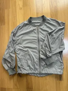 GLOBAL WORK】軽量MA-1ジャケット(カーキ)