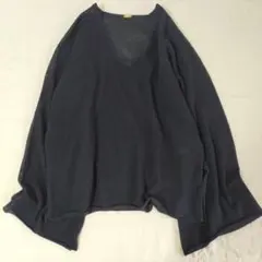 リジェール　Lisier PIMA COTTON SILK VNECK KNITのサムネイル