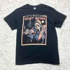 SCREAM スクリーム ゴーストフェイス Tシャツ ホラー映画 ブラック M