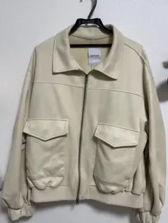 JEANASIS ベージュ モンスターブルゾン