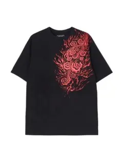 kiss mark shirt black y2k opium - メルカリ
