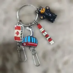カナダ WHISTLER キーホルダー