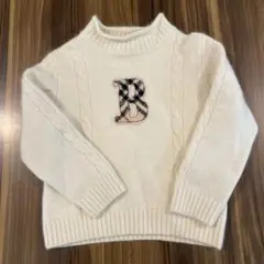 Burberry ケーブルニットセーター 110cm
