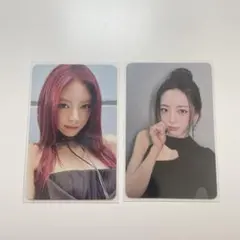 ITZY ユナ TUNNEL VISION トレカ 2枚セット