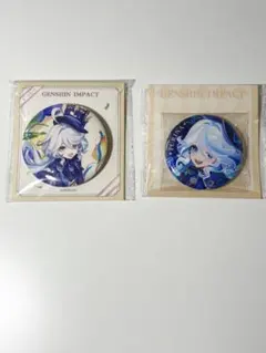 原神 公式 フリーナ 缶バッジ 2個セット