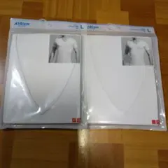 AIRism Lサイズ Tシャツ 2枚セット