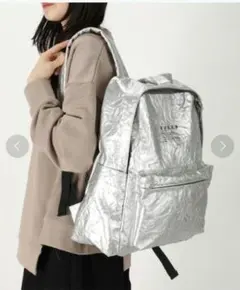 ZUCCa EMBOSS バックパック シルバー