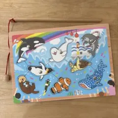 木製 マグネット釣り遊び 水族館 知育玩具