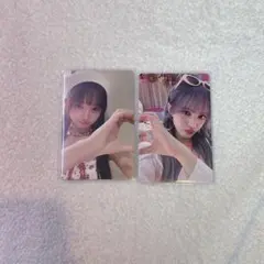 ive ALIVE タワレコ ラキドロ レイ リズ カップルズ トレカ