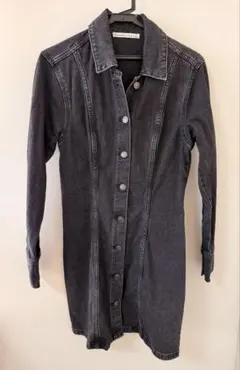 Abercrombie & Fitch デニムワンピース ブラック Sのサムネイル