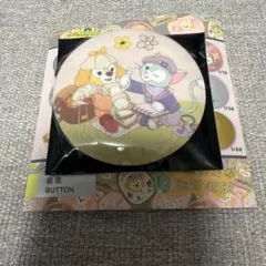 上海ディズニー 探検家 nature campers 缶バッジ ジェラ クッキー